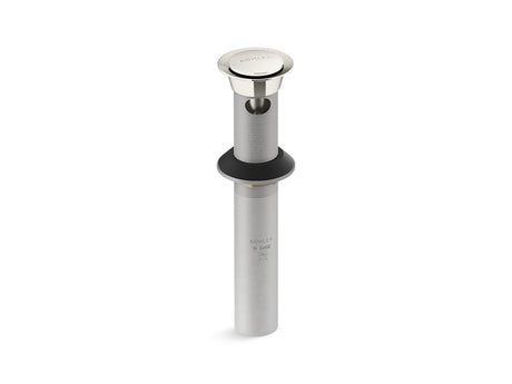 Clicker drain with overflow