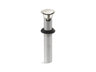 Clicker drain with overflow