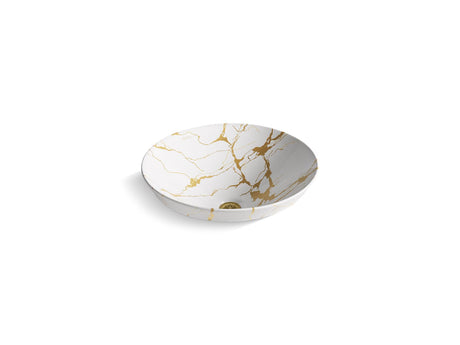 Aureus® 16-3/4" round vessel bathroom sink, no overflow