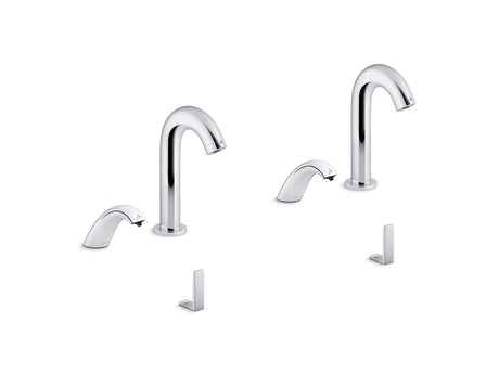 Oblo™ Curve Touchless lavatory faucets and soap dispensers for Constellation™ lavatory system, 0.5 gpm