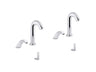 Oblo™ Curve Touchless lavatory faucets and soap dispensers for Constellation™ lavatory system, 0.5 gpm