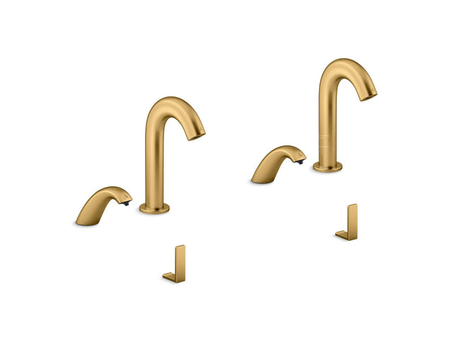 Oblo™ Curve Touchless lavatory faucets and soap dispensers for Constellation™ lavatory system, 0.5 gpm