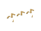 Kumin® Curve Touchless lavatory faucets and soap dispensers for Constellation™ lavatory system, 0.5 gpm