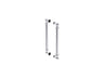 Artifacts® 16-7/16" back-to-back shower door handles