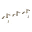 Kumin® Curve Touchless lavatory faucets and soap dispensers for Constellation™ lavatory system, 0.5 gpm