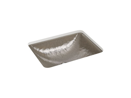 Yepsen® 20" rectangular undermount bathroom sink, no overflow