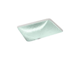 Yepsen® 20" rectangular undermount bathroom sink, no overflow