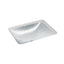 Yepsen® 20" rectangular undermount bathroom sink, no overflow