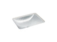 Yepsen® 20" rectangular undermount bathroom sink, no overflow