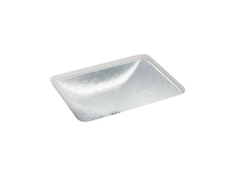 Yepsen® 20" rectangular undermount bathroom sink, no overflow