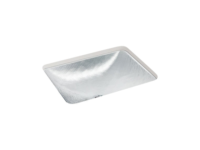 Yepsen® 20" rectangular undermount bathroom sink, no overflow