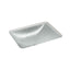 Yepsen® 20" rectangular undermount bathroom sink, no overflow