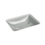 Yepsen® 20" rectangular undermount bathroom sink, no overflow
