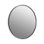 Essential 36" round framed mirror