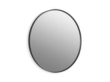 Essential 36" round framed mirror