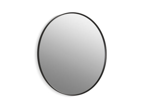 Essential 36" round framed mirror