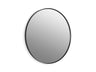 Essential 36" round framed mirror