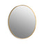 Essential 36" round framed mirror