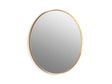 Essential 36" round framed mirror