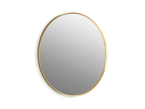 Essential 36" round framed mirror