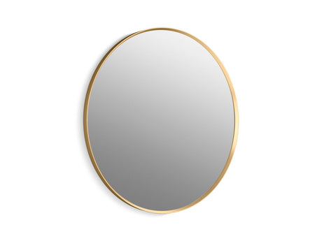 Essential 36" round framed mirror