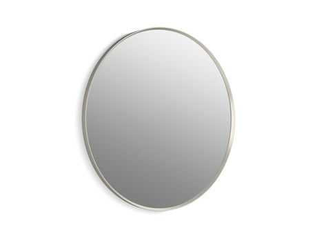 Essential 36" round framed mirror