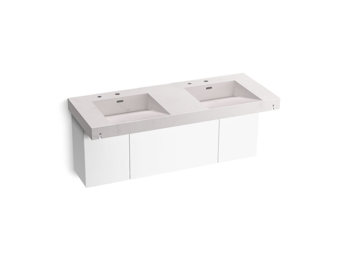 Constellation™ 60" wall-mount basin lavatory system
