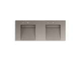 Constellation™ 60" wall-mount basin lavatory system
