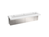 Constellation™ 90" wall-mount trough lavatory system