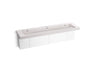 Constellation™ 90" wall-mount trough lavatory system