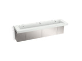 Constellation™ 90" wall-mount trough lavatory system