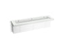 Constellation™ 90" wall-mount trough lavatory system