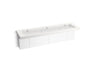 Constellation™ 90" wall-mount trough lavatory system