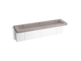 Constellation™ 90" wall-mount trough lavatory system