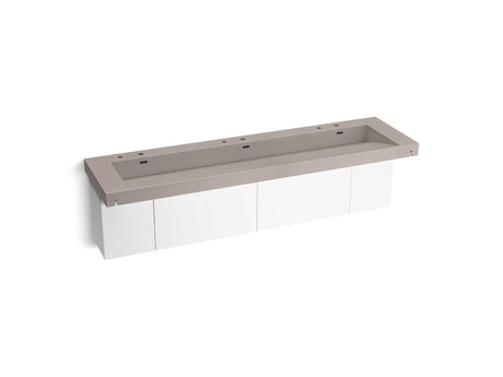 Constellation™ 90" wall-mount trough lavatory system