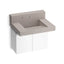 Constellation™ 30" wall-mount lavatory system with backsplash