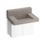 Constellation™ 30" wall-mount lavatory system with backsplash