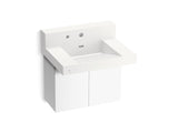 Constellation™ 30" wall-mount lavatory system with backsplash
