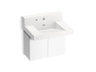 Constellation™ 30" wall-mount lavatory system with backsplash