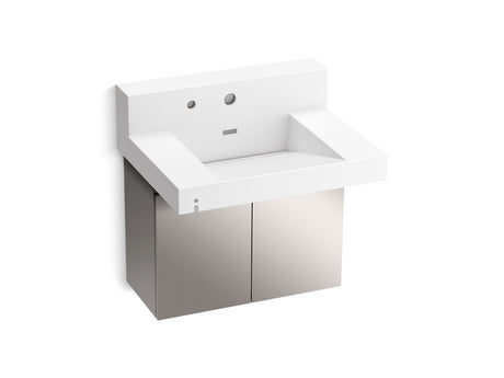 Constellation™ 30" wall-mount lavatory system with backsplash
