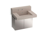 Constellation™ 30" wall-mount lavatory system with backsplash