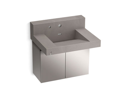 Constellation™ 30" wall-mount lavatory system with backsplash