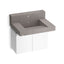 Constellation™ 30" wall-mount lavatory system with backsplash