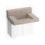 Constellation™ 30" wall-mount lavatory system with backsplash