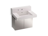 Constellation™ 30" wall-mount lavatory system with backsplash