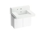 Constellation™ 30" wall-mount lavatory system with backsplash