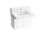 Constellation™ 30" wall-mount lavatory system with backsplash
