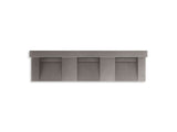 Constellation™ 90" wall-mount basin lavatory system with backsplash