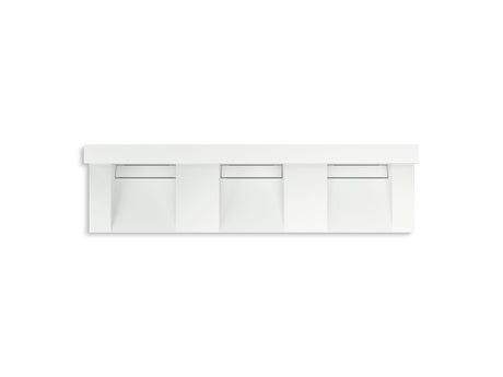 Constellation™ 90" wall-mount basin lavatory system with backsplash