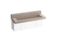 Constellation™ 60" wall-mount trough lavatory system with backsplash